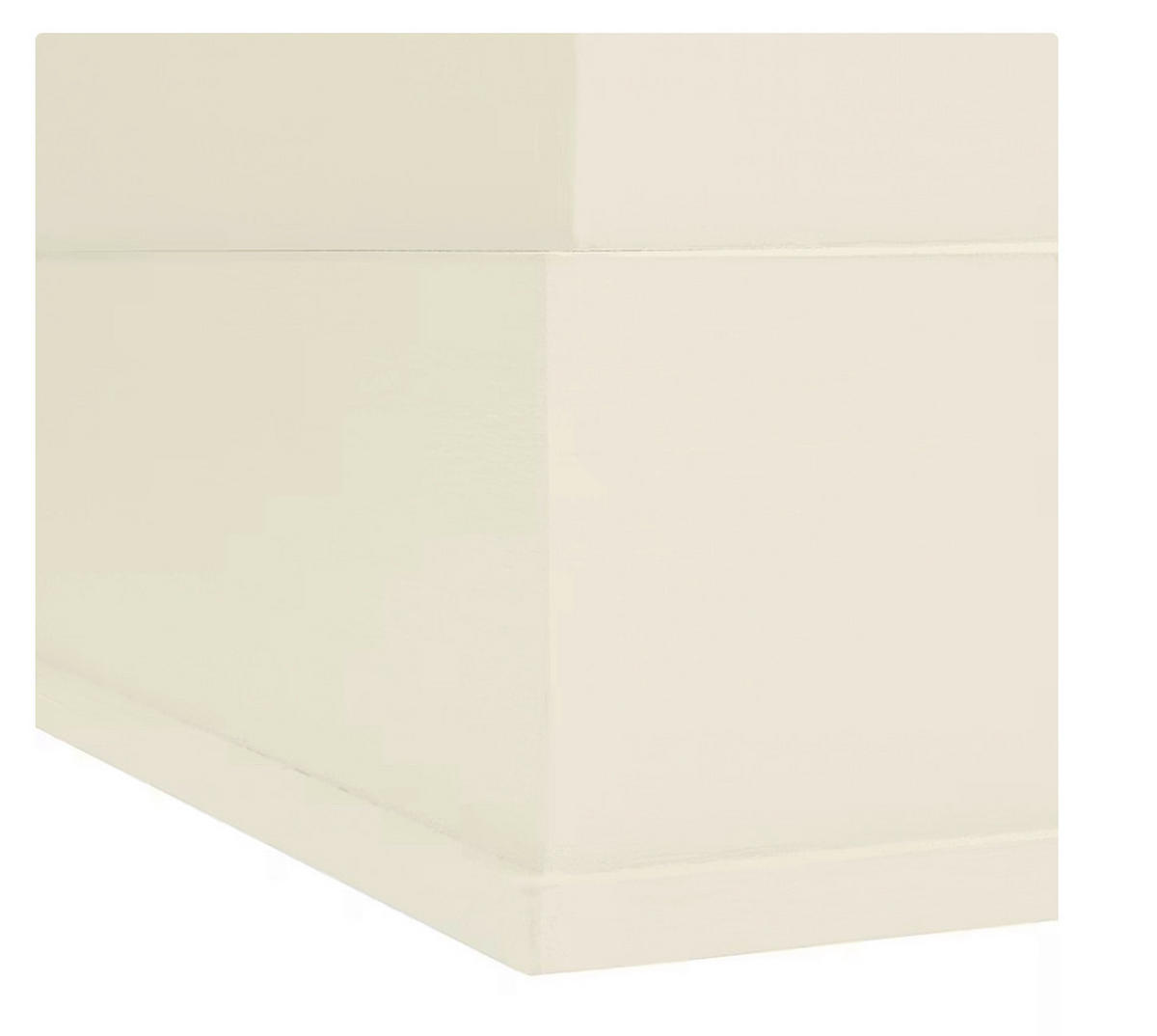 REGAL Pinie massiv Weiß  - Bronzefarben/Weiß, LIFESTYLE, Holz/Metall (117/238,5/46,5cm) - Livetastic