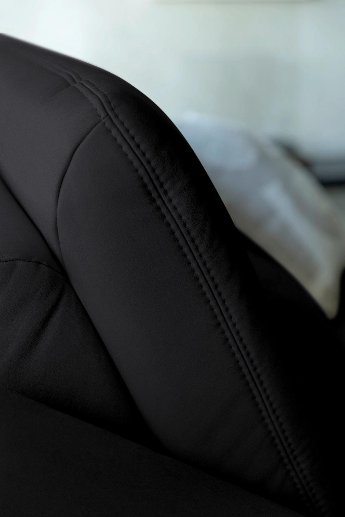 ECKSOFA Echtleder Schwarz  - Schwarz, Konventionell, Leder/Metall (301/180cm) - Joop!