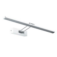 BILDERLEUCHTE 58,5/4,6 cm   - Chromfarben/Weiß, Basics, Metall (58,5/4,6cm) - Paulmann