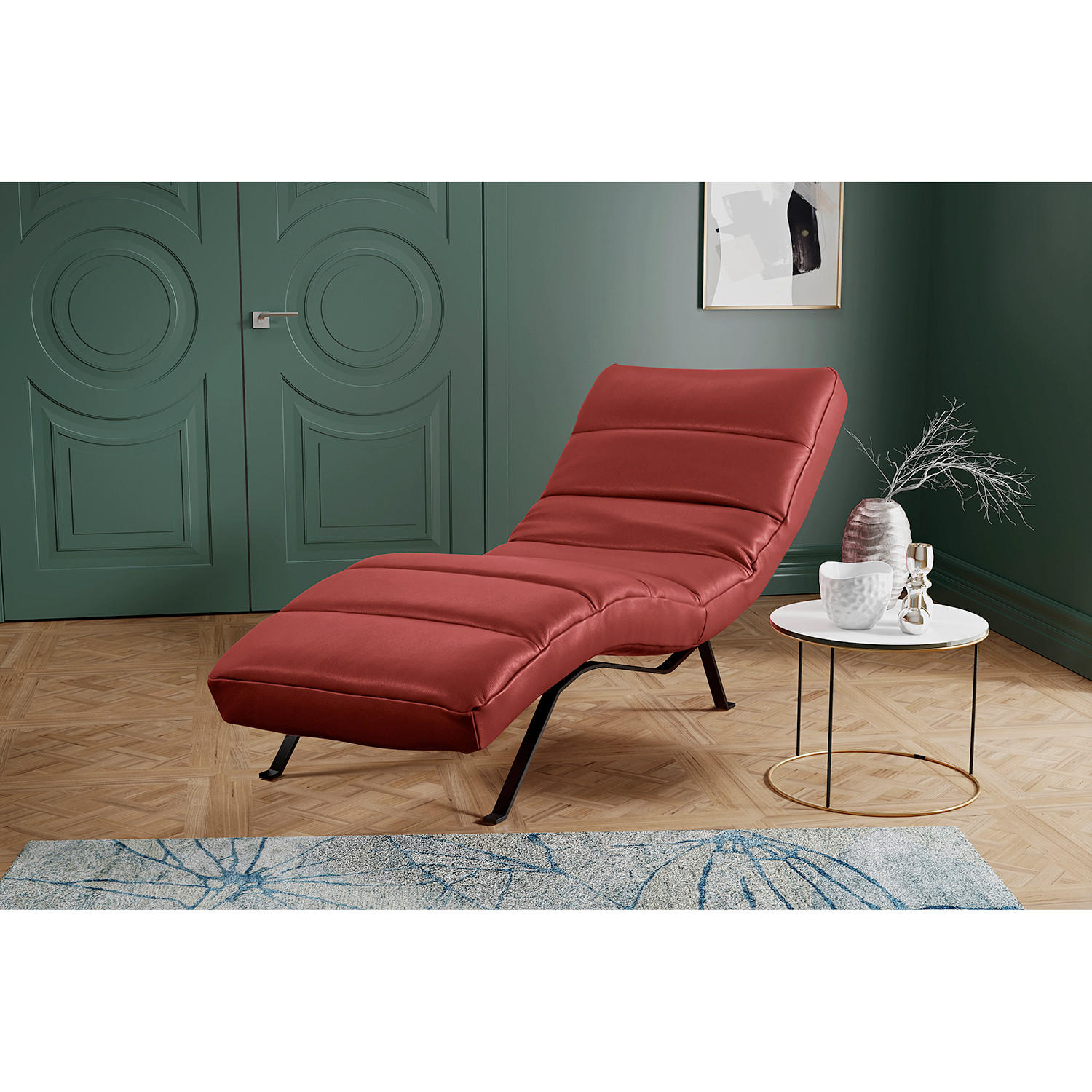 Livetastic Relaxliege Rot 65x65-95x171 cm