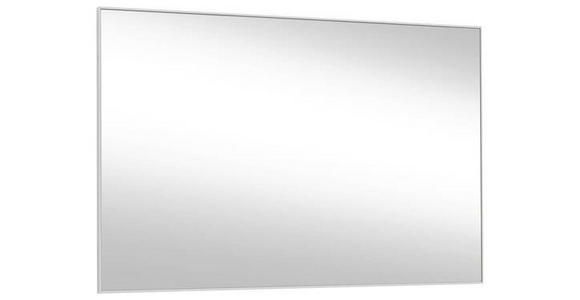 WANDSPIEGEL 120/77/3 cm - Silberfarben, Design, Glas/Holzwerkstoff (120/77/3cm) - Novel