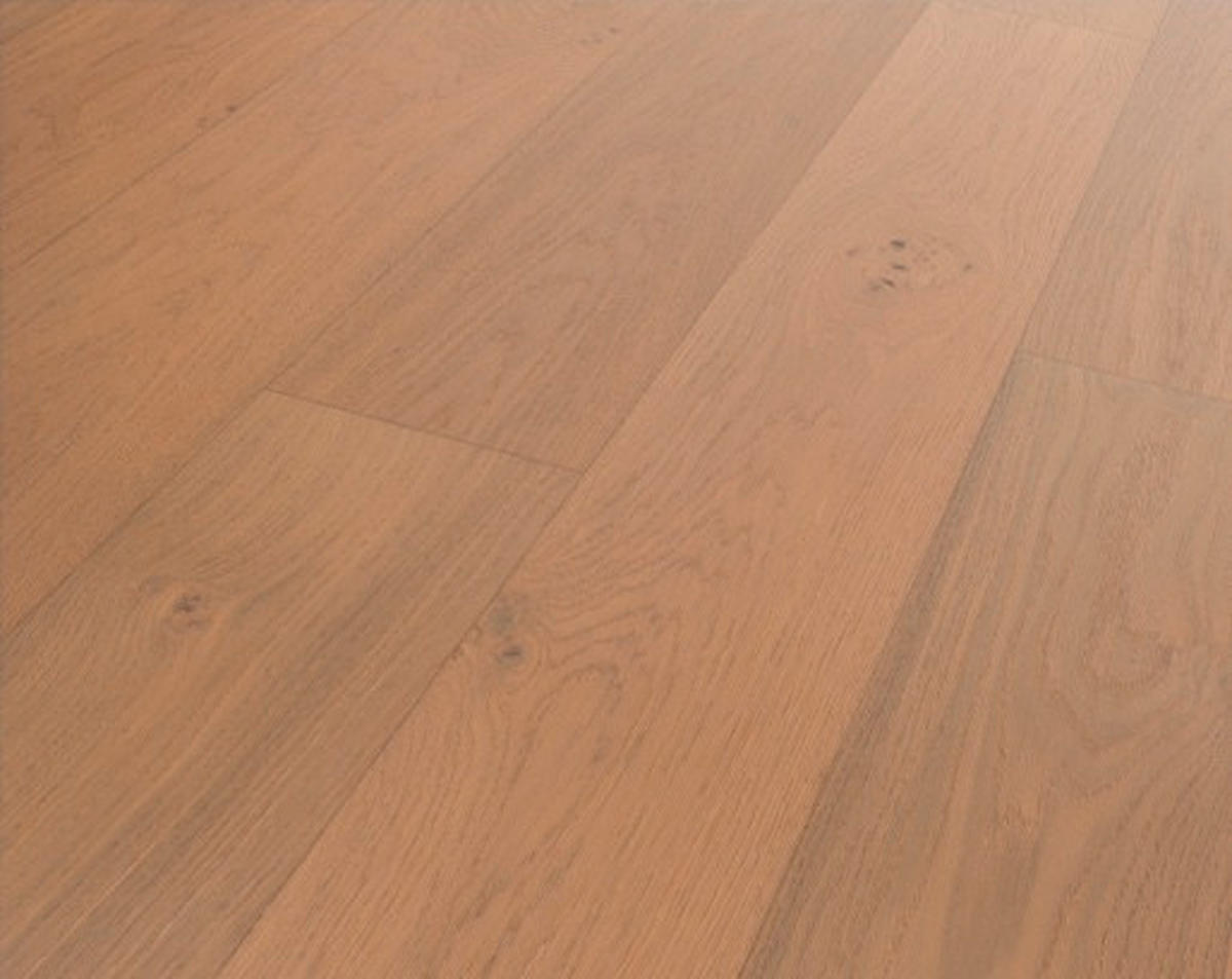 PARKETTBODEN susify Echtholzböden  per  m² - Hellbraun/Eichefarben, Basics, Holzwerkstoff (190/19/0.8cm)