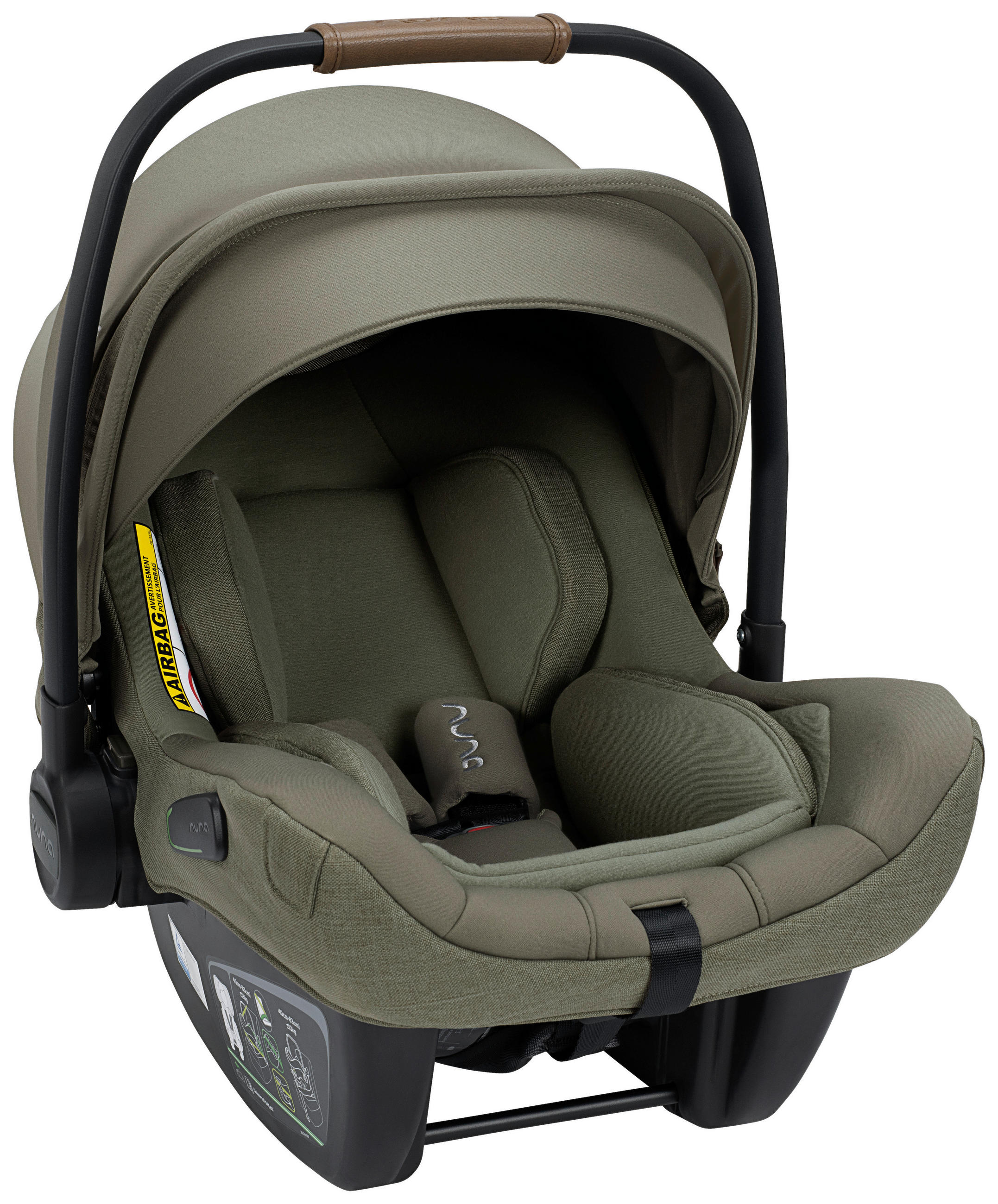 BABYSCHALE PIPA NEXT  - Grün, Basics, Kunststoff/Textil (45/35/60cm) - Nuna