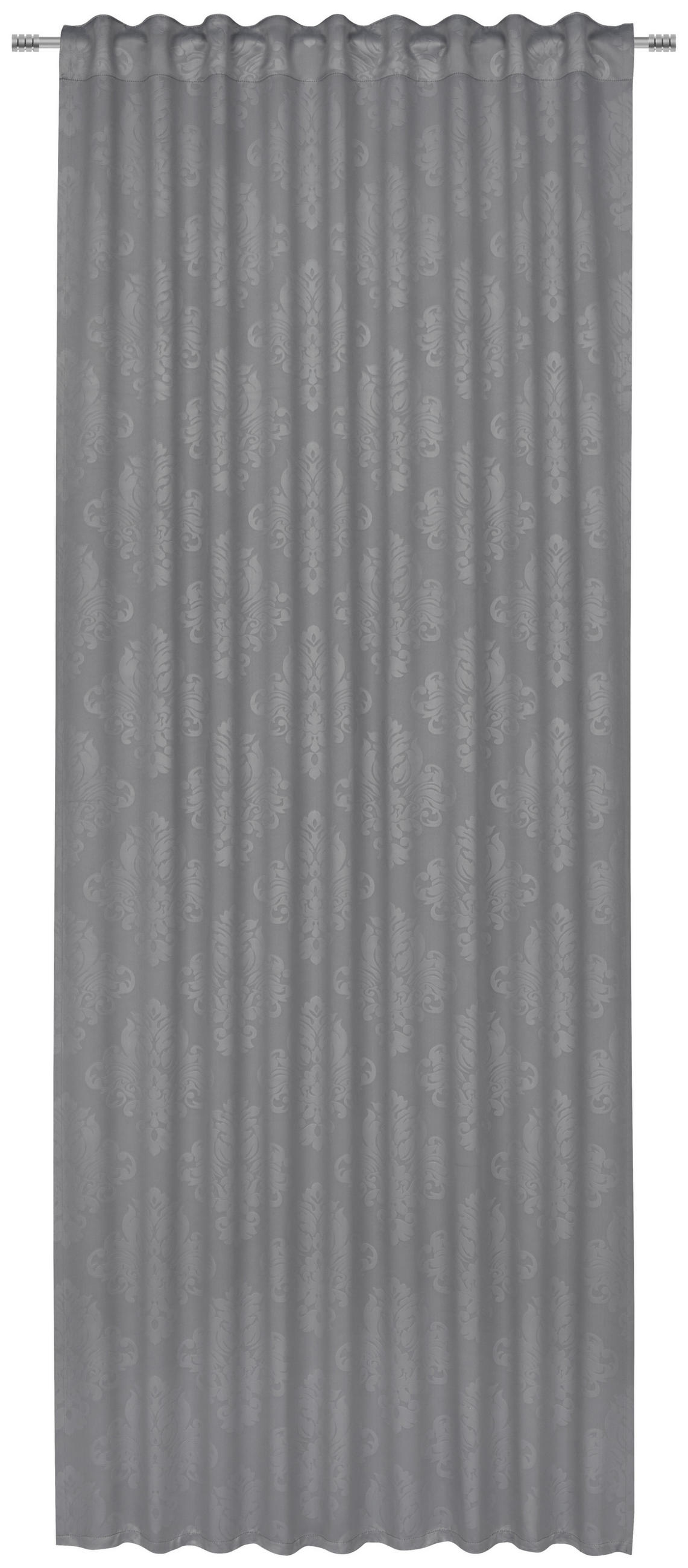 VERDUNKELUNGSVORHANG black-out (lichtundurchlässig)  - Grau, Konventionell, Textil (135/245cm) - Boxxx