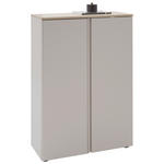 SCHUHSCHRANK 79/113,2/34 cm  - Kaschmir/Eichefarben, Design, Holzwerkstoff/Kunststoff (79/113,2/34cm) - Voleo