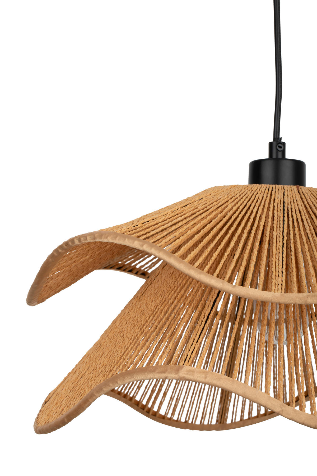 HÄNGELEUCHTE 40/120 cm   - Hellbraun, Design, Papier/Metall (40/120cm) - Collet's Monde