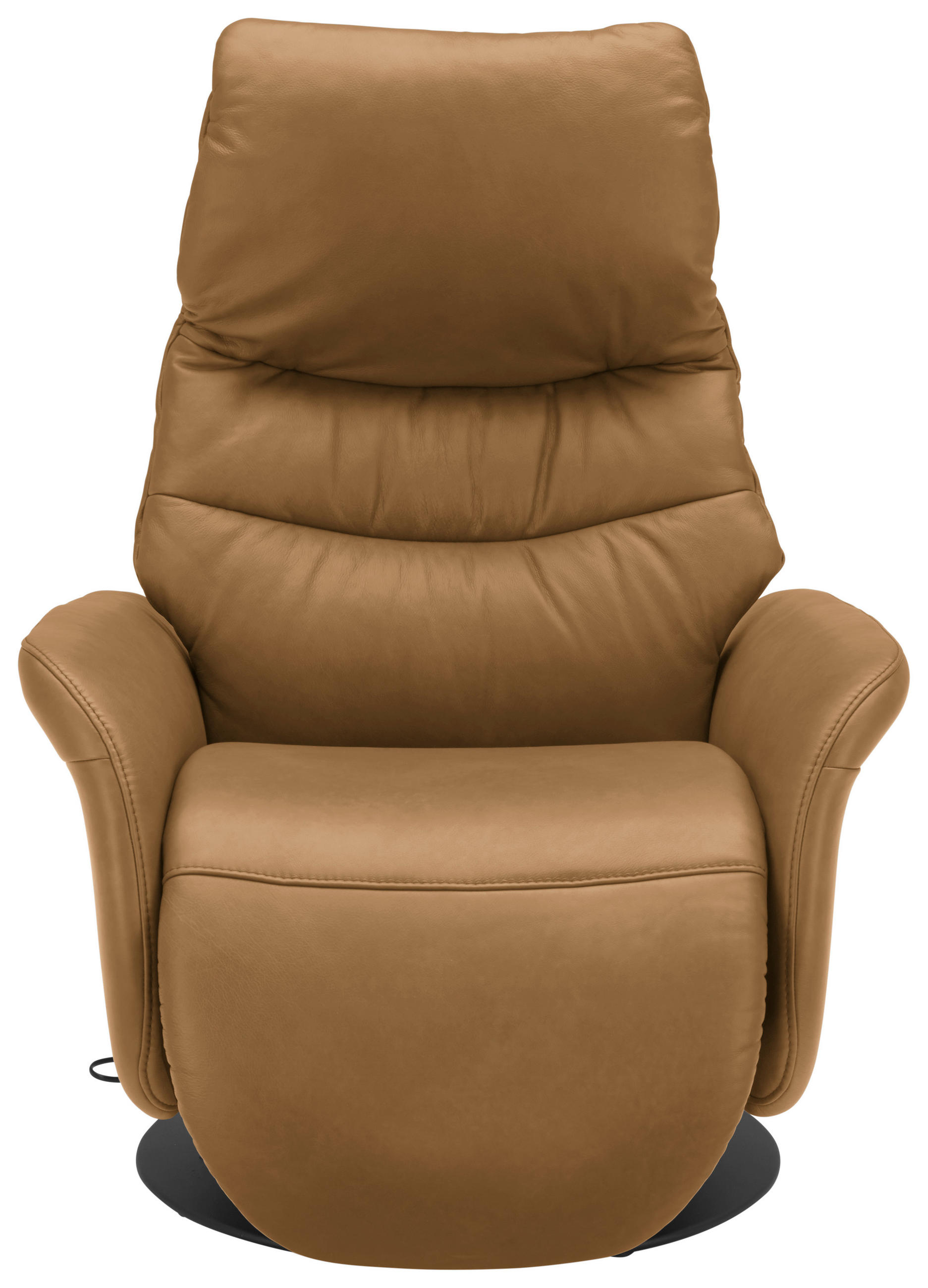 RELAXSESSEL in Leder Currygelb, Honig  - Currygelb/Anthrazit, Design, Leder/Metall (78/111/85cm) - Himolla Komfortklass
