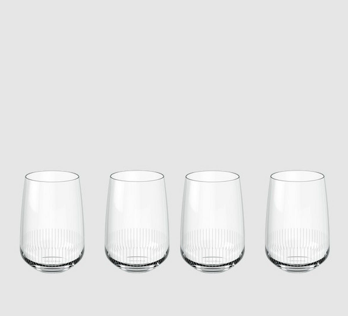 Set kozarcev Afina 4/1 - prozorno, Konvencionalno, steklo (8,5/12,4cm) - Villeroy & Boch