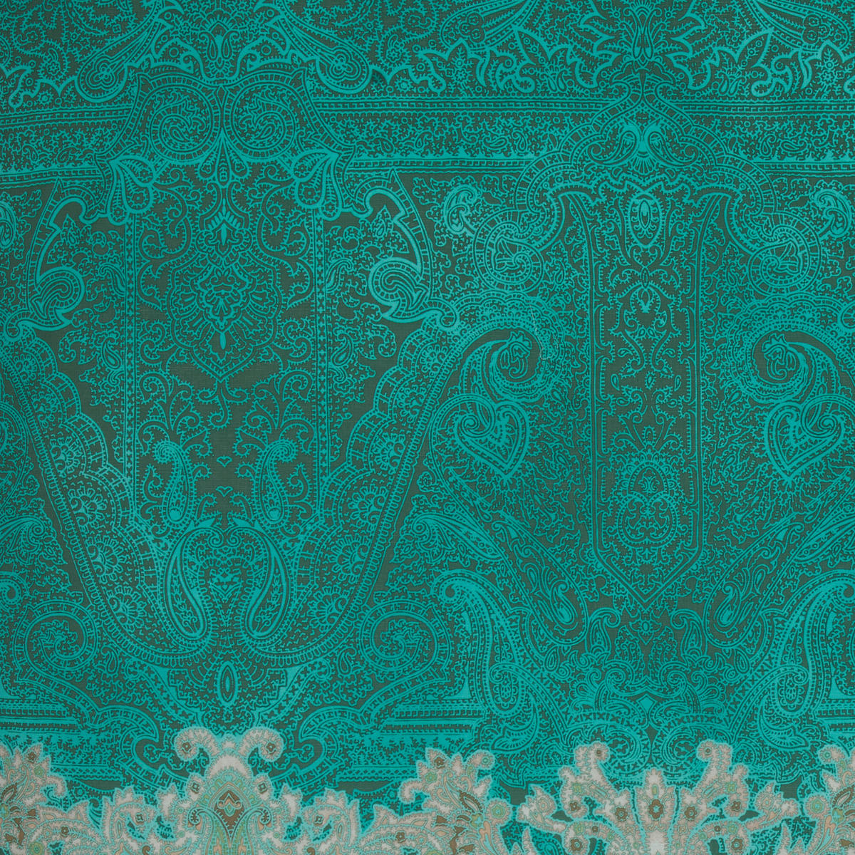 POSTEĽNÁ BIELIZEŇ, satén, lesná zelená, 140/200 cm - lesná zelená, Basics, textil (140/200cm) - Bassetti