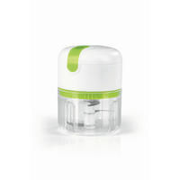 UNIVERSALZERKLEINERER  - Klar/Weiß, Basics, Kunststoff/Metall (8,8/8,8/11,9cm) - GOURMETMAXX