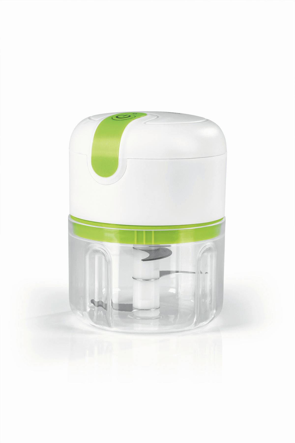 UNIVERSALZERKLEINERER  - Klar/Weiß, Basics, Kunststoff/Metall (8,8/8,8/11,9cm) - GOURMETMAXX