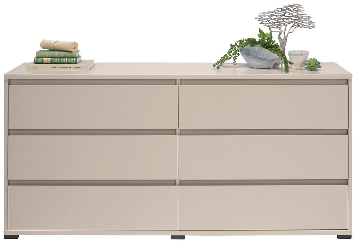 SIDEBOARD 160/79/48 cm  in Kaschmir  - Kaschmir/Anthrazit, Design, Holzwerkstoff/Kunststoff (160/79/48cm) - Carryhome