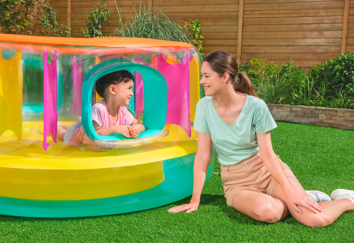 TRAMPOLÍNA - vícebarevná, Basics, plast (180/86cm) - Bestway