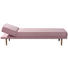 LIEGE in Textil Rosa - Rosa, Design, Holz/Textil (83/44/70/204cm) - Novel LIEGE in Textil Rosa - Rosa, Design, Holz/Textil (83/44/70/204cm) - Novel
