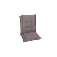 SESSELAUFLAGENSET Uni  - Taupe, Basics, Textil (50/7/110cm)