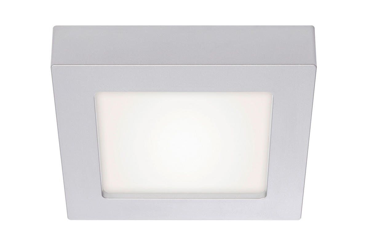 LED SVJETILJKA STROPNA Sky  - boje kroma, Basics, metal/plastika (17,2/17,2/3,5cm)