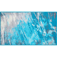 BADTEPPICH Magma Türkis 60/100 cm  - Türkis, Basics, Kunststoff/Textil (60/100cm) - Grund