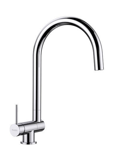 KÜCHENARMATUR  - Chromfarben, Basics, Metall (12,4/35,6/23,5cm) - Blanco