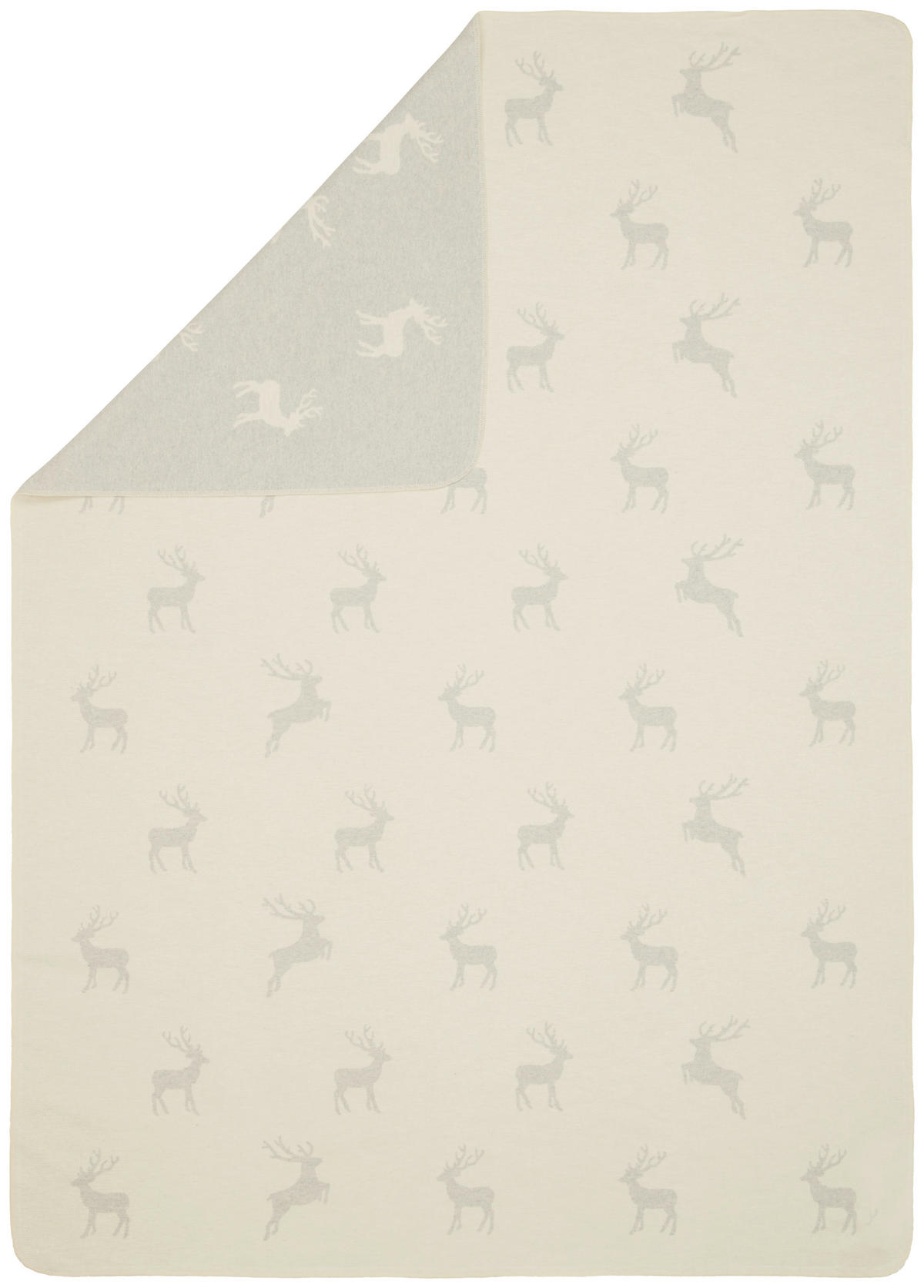 DECKE  - Perlmutt, Basics, Textil (140/200cm) - David Fussenegger