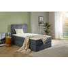 BOXBETT 120/200 cm  in Dunkelgrau  - Dunkelgrau, KONVENTIONELL, Textil (120/200cm) - Boxxx