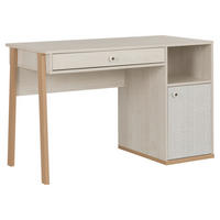JUGENDSCHREIBTISCH 123/55/77 cm  - Kastanienfarben/Buchefarben, MODERN, Keramik/Holz (123/55/77cm) - MID.YOU