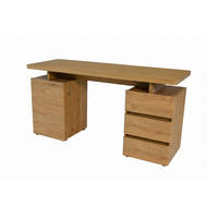 SCHREIBTISCH 150/55/75,5 cm Eichefarben Stauraum, seitenverkehrt montierbar, in verschiedenen Holz-Dekoren erhältlich  - Eichefarben, KONVENTIONELL, Holzwerkstoff (150/55/75,5cm) - MID.YOU