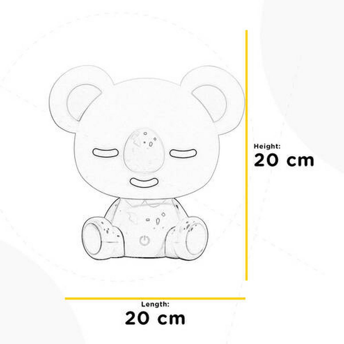 KINDERTISCHLEUCHTE  - Grau, Basics, Kunststoff (20/20/16cm)