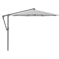 AMPELSCHIRM 300 cm Graphitfarben  - Anthrazit/Graphitfarben, Design, Textil/Metall (300/300cm) - Glatz