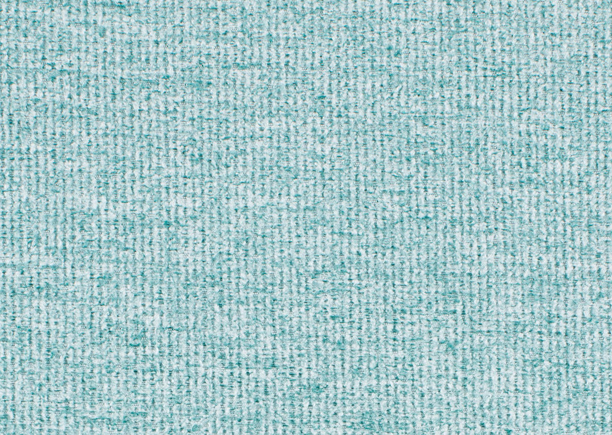 ECKSOFA in Webstoff Türkis  - Türkis/Schwarz, Design, Textil/Metall (265/180cm) - Carryhome