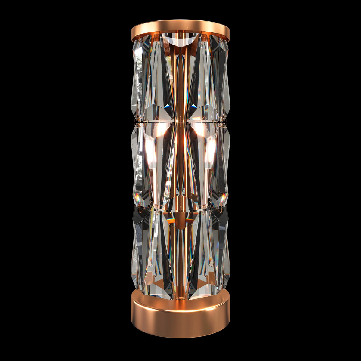 TISCHLEUCHTE - Goldfarben, Trend, Metall (20/58/20cm) - MAYTONI
