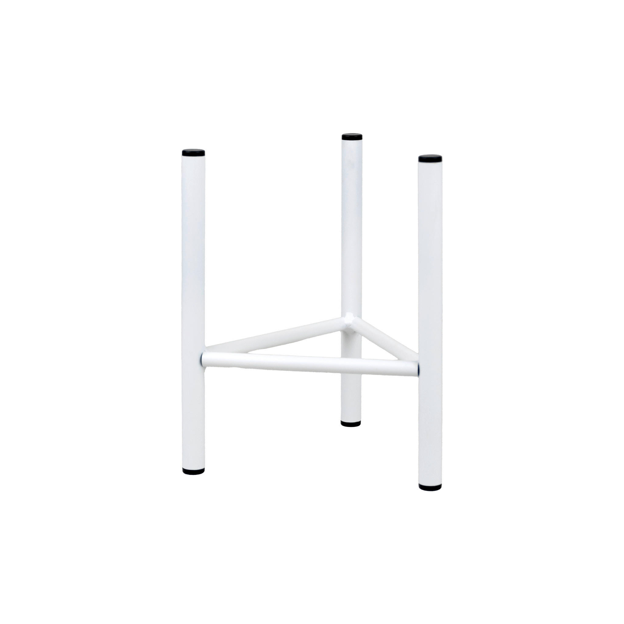 BLUMENSTÄNDER Metall  - Weiß, Basics, Metall (18/25/18cm)