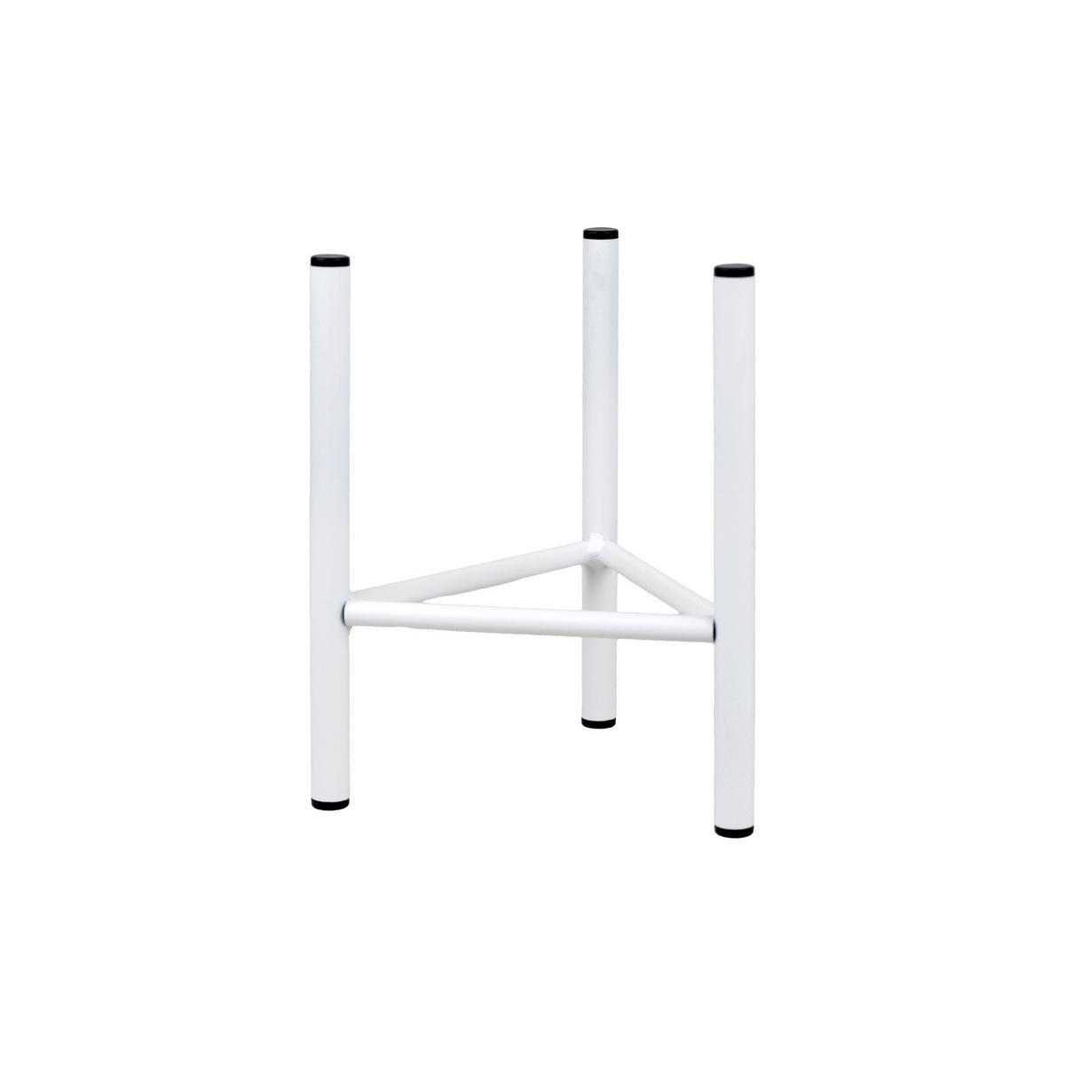 BLUMENSTÄNDER Metall  - Weiß, Basics, Metall (18/25/18cm)