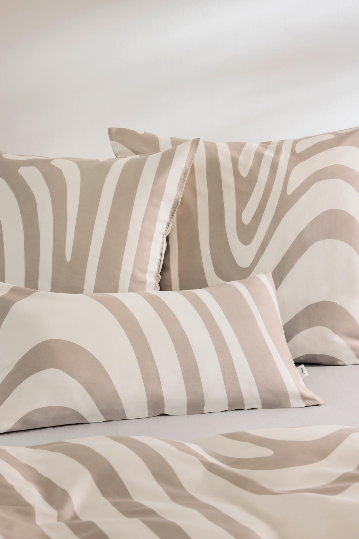 BETTWÄSCHE Makosatin 135/200 cm  - Beige, Basics, Textil (135/200cm) - S. Oliver