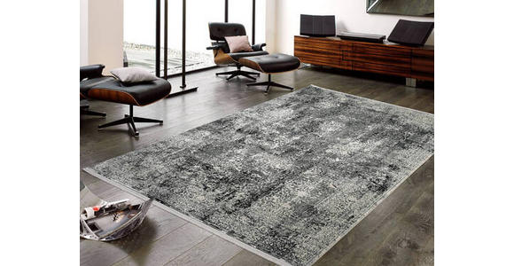LÄUFER 80/250 cm Avignon Dunkelgrau - Dunkelgrau, Design, Textil (80/250cm) - Dieter Knoll
