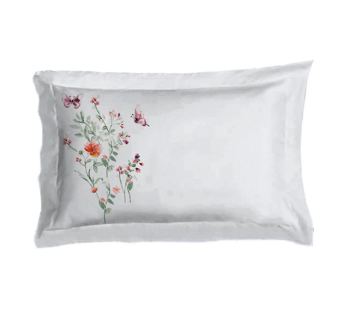 JASTUČNICA ZA PROŠIVENI JASTUK 60/80 cm  - zelena/bela, Konvencionalno, tekstil (60/80cm) - Esposa