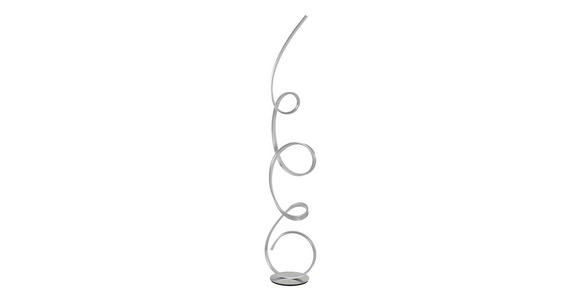 LED-STEHLEUCHTE 24/30,3/156,7 cm    - Alufarben, LIFESTYLE, Kunststoff/Metall (24/30,3/156,7cm) - Novel