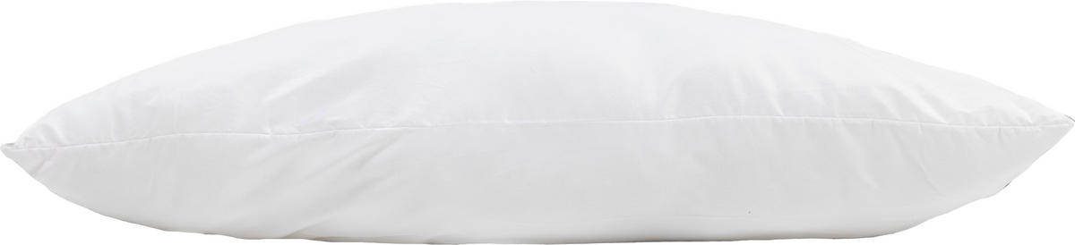 KOPFPOLSTER 40/80 cm   - Weiß, Basics, Textil (40/80cm)