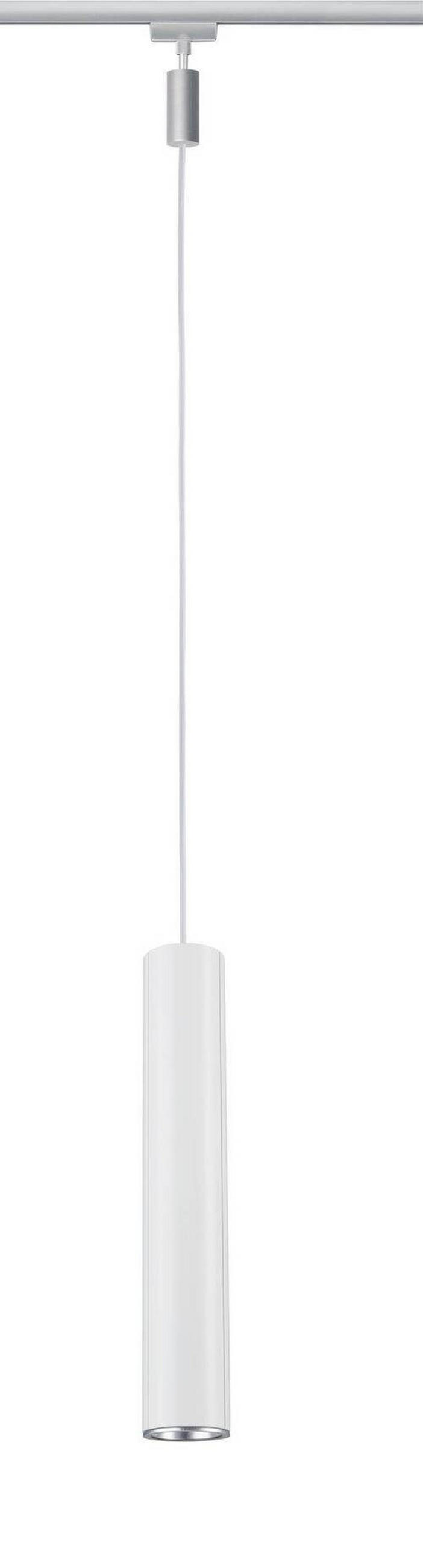 SCHIENENSYSTEM-HÄNGELEUCHTE URail 6,5/38,3 cm   - Chromfarben, Design, Metall (6,5/38,3cm) - Paulmann