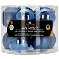 JULGRANSKULOR SET 7 cm 10 delar  - Klassisk, glas (7cm)