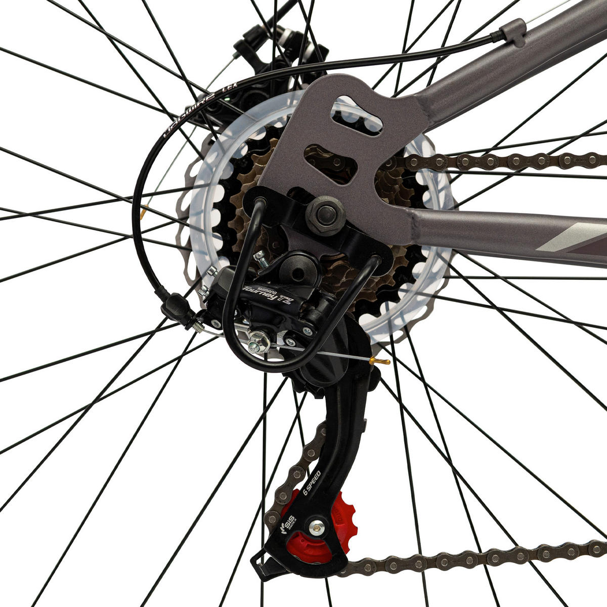 KINDERFAHRRAD 27.5 Zoll  - Hellgrau, Basics, Metall (68/105/176cm)