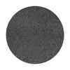 FLACHWEBETEPPICH 120/120 cm Nizza Anthrazit rund  - Anthrazit, Basics, Textil (120/120cm) - Ayyildiz 