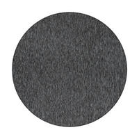 FLACHWEBETEPPICH 120/120 cm Nizza Anthrazit rund  - Anthrazit, Basics, Textil (120/120cm) - Ayyildiz 