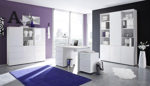 PÍSACÍ STÔL, biela, 120/76/67 cm - biela, Design, kompozitné drevo (120/76/67cm) - Xora