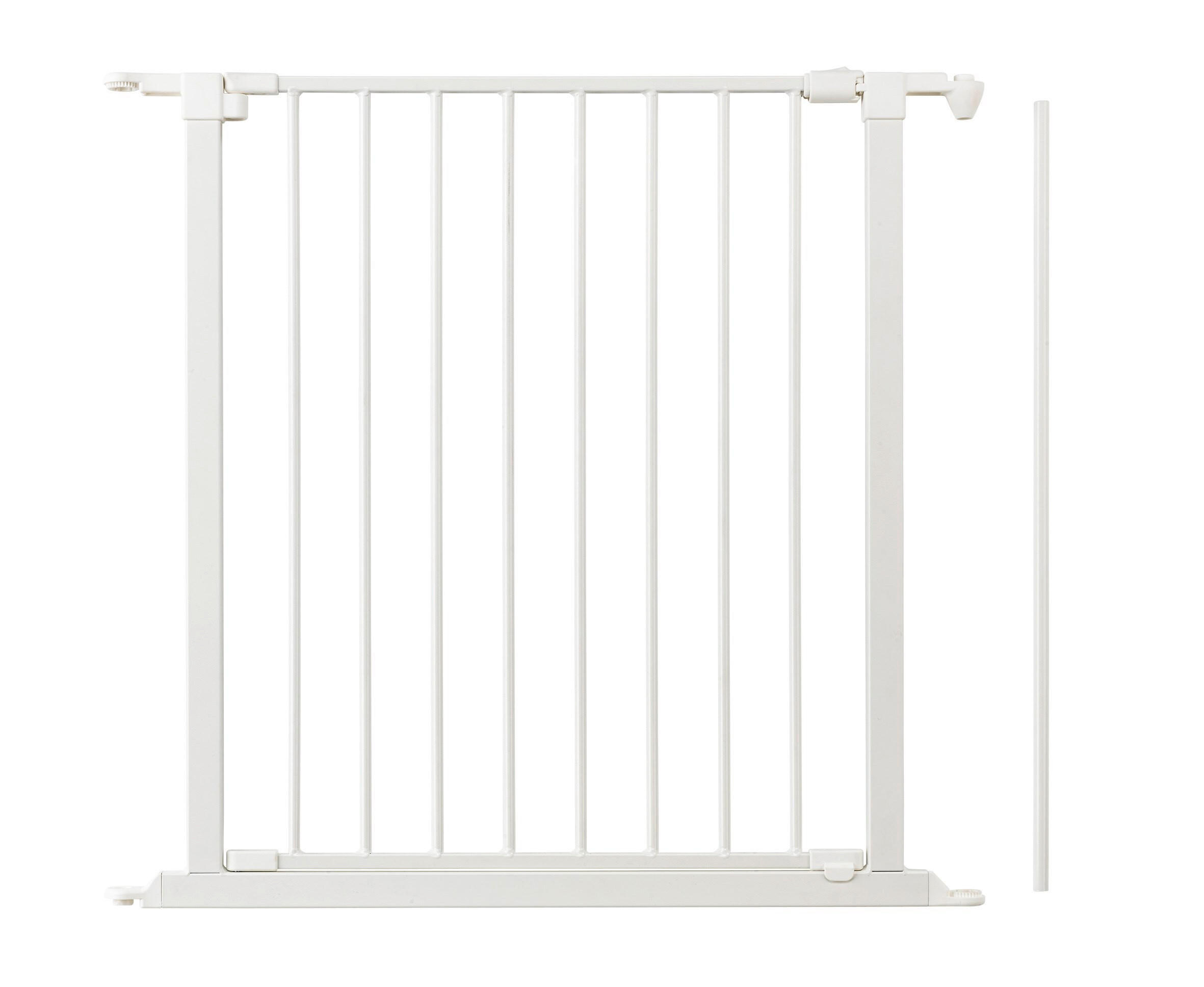 SCHUTZGITTERVERLÄNGERUNG 72/70,5 cm  - Weiß, Basics, Metall (72/70,5cm) - Baby Dan