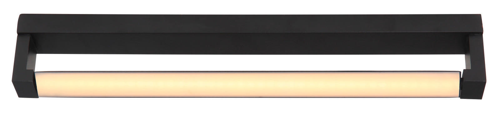 APLICĂ DE PERETE PENTRU BAIE - opal/negru, Design, plastic/metal (3/44,2/9cm)