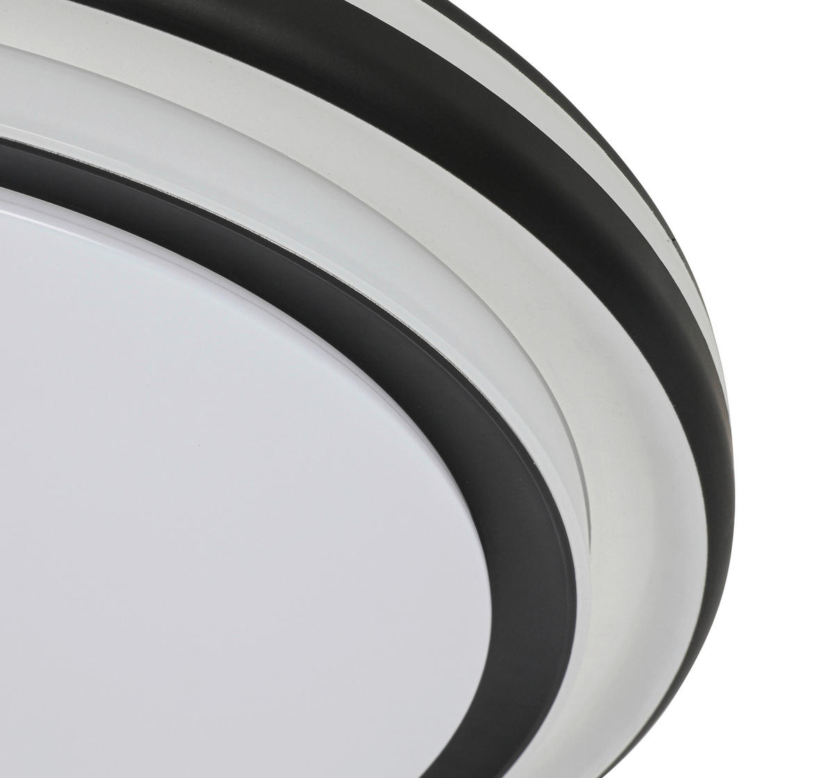 LED SVJETILJKA STROPNA  - bijela/crna, Trend, metal/plastika (65/9cm) - Novel