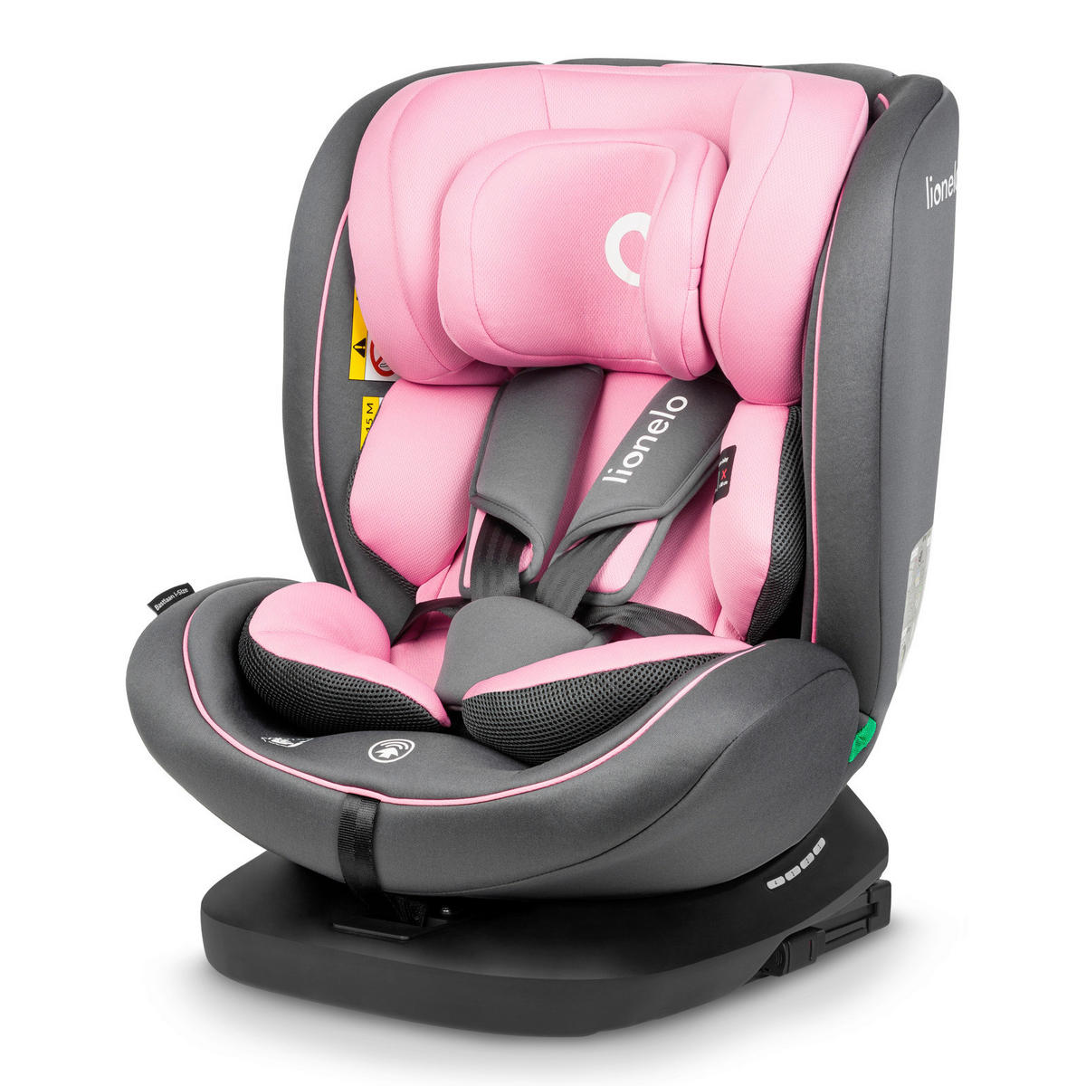 KINDERAUTOSITZ   - Pink/Grau, Basics, Kunststoff (44,5/60/81cm) - Lionelo