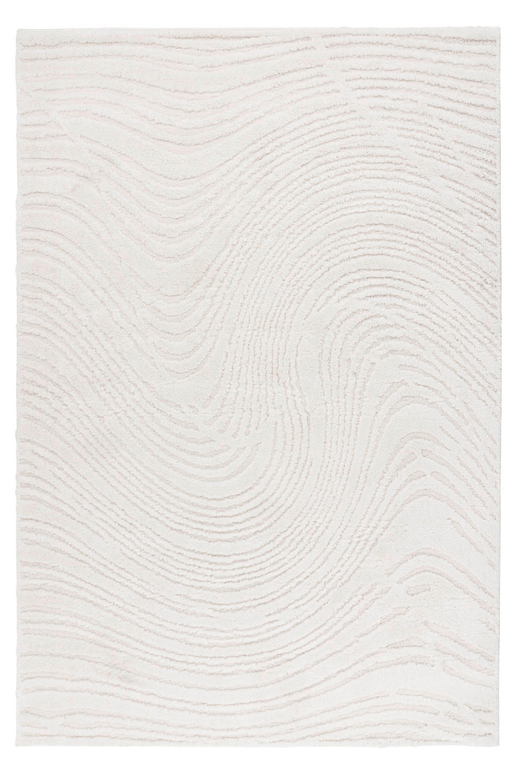 FLATVÄVD MATTA 160/230 cm  - elfenbensfärgad, Basics, textil (160/230cm) - Kayoom