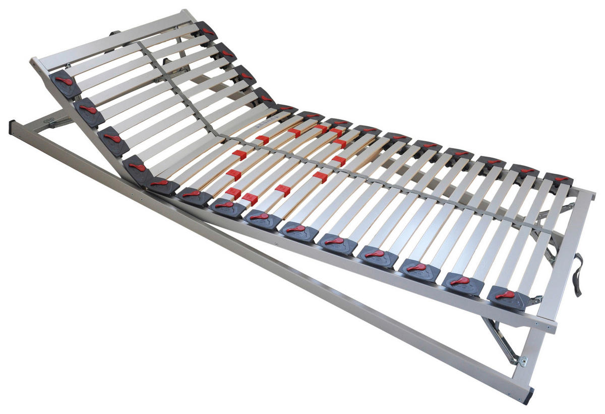 ROŠT,  (pre rám) 90/200 cm - biela/svetlosivá, Basics, drevo (90/200cm) - Dieter Knoll