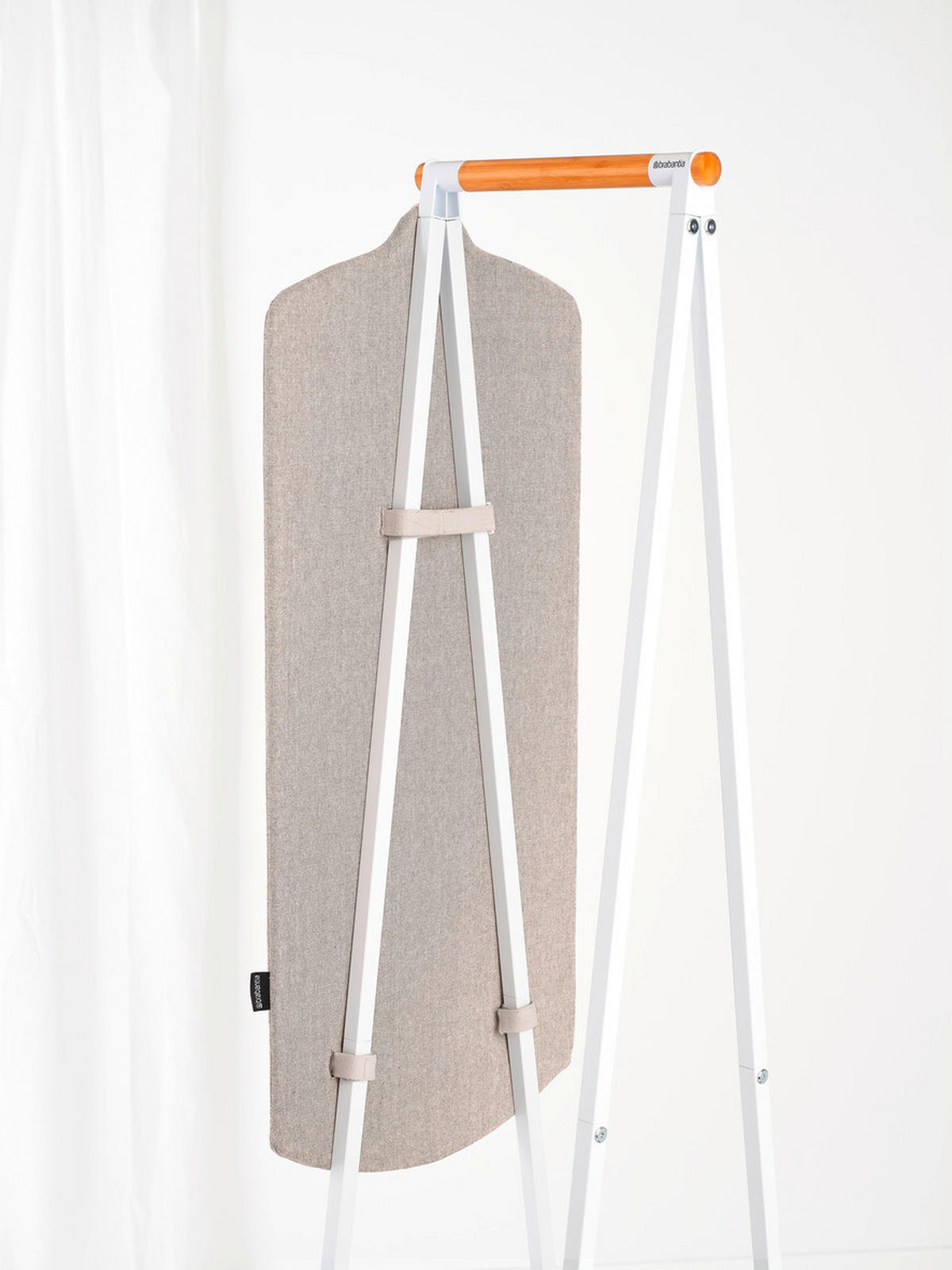 PODLOGA ZA PEGLANJE ZA VRATA - siva, Osnovno, tekstil (42/97/1,8cm) - Brabantia